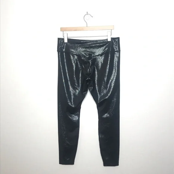 NIKE One Sparkle Black 7/8 Leggings XL - Picture 6 of 6